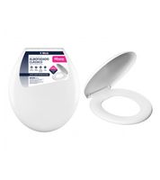 Assento Sanitário Almofadado Classic Atlas Branco 1063-2