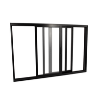 Janela Veneziana 150x100 Crv Nobre Black Correr Vd Liso 3f