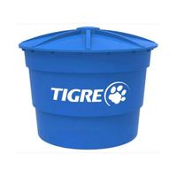 CAIXA D'ÁGUA TIGRE REDONDA 5000L PLÁSTICO
