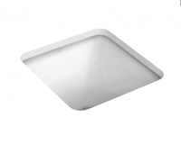 Cuba De Embutir Quadrada Branco Gelo L.415.17 Deca
