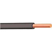 Fio Rígido 6.0mm Preto (Venda Por Metro)