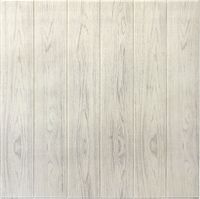 Revestimento Decoratico Wood Marfim Adesivo 3d Plastilit