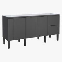 Gabinete De Madeira Para Pia De 1:80 Cisne Preto Cozimax
