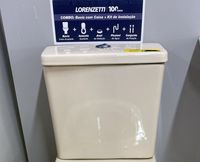 Caixa Acoplada Lorenzetti Duplo Acionamento Ln-Lk Bege