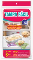 Tampa Fácil De Plast Leo 3 Peças