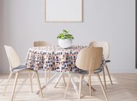 Toalha De Mesa Flanelada C/Manta Plast Leo Rf-852