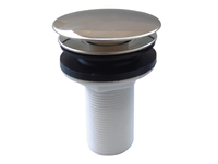 Válvula Click Hidro Plástico Inox 7/8 Tampa Grande Vc78-Gpl