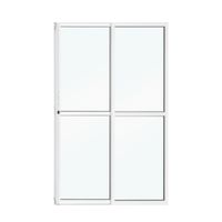 Porta Correr 210x160 Esquerda 2f Crv 1fx Vd Liso Nobre