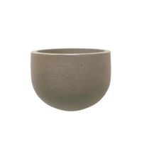 Vaso Japi Redondo Rustico 33 Mármore