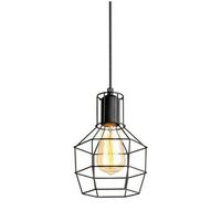 Pendente Adhara Aço Avant Bf 1xe27 Preto Fosco
