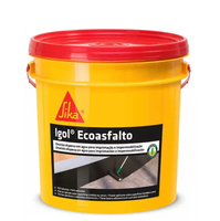 Tinta Asfáltica Sika Igol Ecoasfalto Base Água 18lt