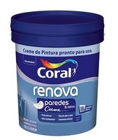 Tinta Coral Renova Paredes & Tetos Branco 18 Litros