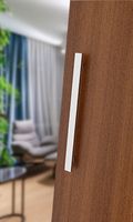 Puxador Duplo Reto Barra Alumínio 60cm Polido 054403 União