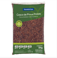 Casca De Pinus Polida Mini 5kg 91401/005 Tramontina