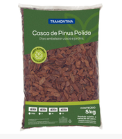 Casca De Pinus Polida P 5kg 91402/005 Tramontina