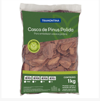 Casca De Pinus Polida M 1kg 91403/001 Tramontina