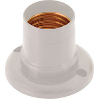 Soquete Tramontina Fixo E27 4a 250v Branco Rf- 57499/094