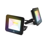 Refletor Smart Taschibra Led Preto Wifi 20w Rgb