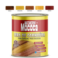 Cera P/Madeira Carnaúba Mogno 900ml Mococa