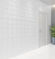 Porcelanato Rox 1.55m² 72x72 Branco Real 3d Acetinado 72724