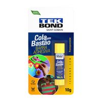 Cola Tekbond Em Bastão Transparente Blister 10g