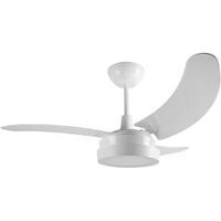 Ventilador De Teto Tron Buzios Branco Max Led 3pás 127v
