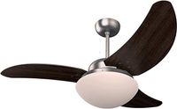 Ventilador De Teto Solano Aço Escovado 3pás 127v