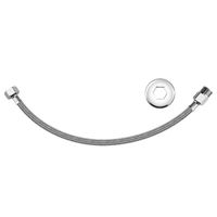 Engate Inox Flexível Tigre 30cm 1/2