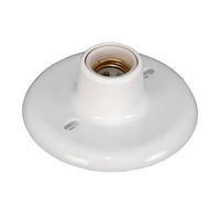 Plafon Atopy Pvc Branco E-27 Soquete Louça