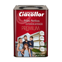 Tinta Acrílica Sublime Fosca Camurca 3,240L Ciacollor