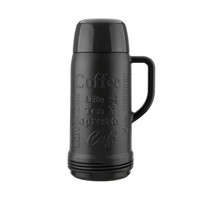 Garrafa Térmica Arábica 1L Preta invicta