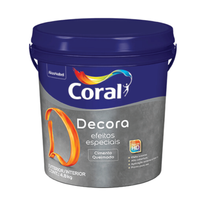 Tinta Decora Coral Efeito Cimento Imensidão Cinza 4.8Kg