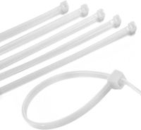 Abraçadeira Pratik Nylon Branco 200x2.5mm Pacote C/100 Unidades