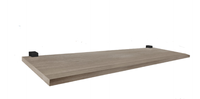 Prateleira Prat-k Me Leve 1.2x20x60cm Nogueira