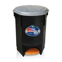 Lixeira Aqplast C/Pedal Plástica Desmontado 30Lt Rf-25378