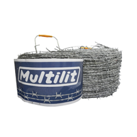 Arame farpado de 100 metros multilit