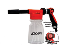 Pistola Jato Espuma P/Limpeza At03 Atopy
