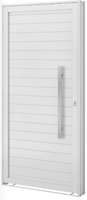 Porta  Lambril Branca C/Puxador Esquerda 215x105 Hb