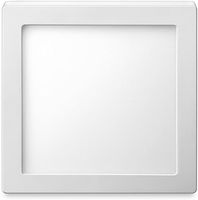Luminária Elgin 18w Embutir Quadrada Amarela 3000k