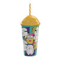 Copo Shake Meu Malvado Favorito Minions Plasútil 500ml Rf-001064