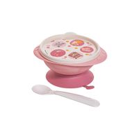 Tigela C/Ventosa e Colher Plasútil Menina Rf-9323