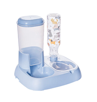 Comedouro E Bebedouro C/Garrafa Pets (M) 1Lt Rf-014735