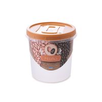 Pote De Rosca Plasútil Decorado Feijão 1.8Lt Rf-003624