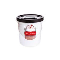 Pote De Rosca Plasútil Decorado Sal Grosso 1.8Lt Rf-008170