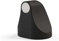 Trava Porta Comfort Door Magnético Preto Fosco