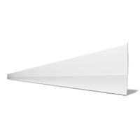 Veda Porta Comfort Door Adesivo Slim Branco 100cm