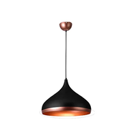 Pendente Multhi Rpx Gota 40cm Preto Rf-149260013