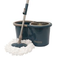 Esfregão Nobre Mop Rotatório C/Cesto Inox Rf-36876