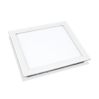 Painel Lumanti Led Embutir Quadrado Branco Backstage 18w 6500k