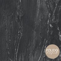 Piso Formigres 2.27m² 87x87 Carbono Black Polído